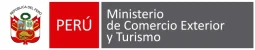 Perú - Ministerio de Comercio Exterior y Turismo
